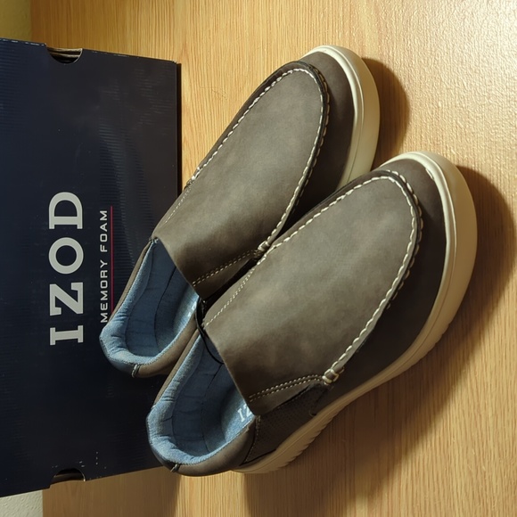Izod Shoes Izod Mens Slip On Casual Shoe Brown Poshmark